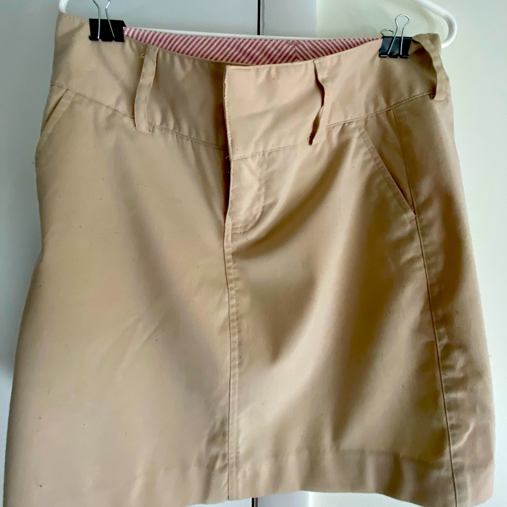 Khaki skirt